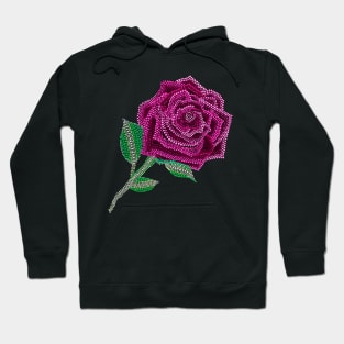 Rose - Magenta Hoodie